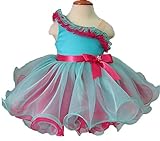 jenniferwu幼児幼児新生児Little Girl 'sミスコンテストパーティー誕生日ドレスeb1179b size2t