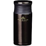 パール金属 水筒 350ml 直飲み 軽量 ステンレス マグボトル ブラック カフェマグ バリスタ HB-2606