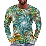 長袖 tシャツ カーニバル プリント 長袖 メンズ ボタン 耐久性 カジュアル 肌触り透湿素材 カジュアル アウトドア 大きいサイズ コンフ