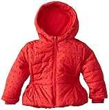 Rothschild Baby Girls' Flocked Jacket Lollipop Red 18 Months [並行輸入品]