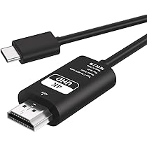 Amazon | USB C HDMI ケーブル - 1M 「4K@30Hz 映像出力/ミラーリング