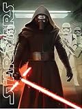 Disney Lucas Films Star Wars Kylo Ren with Light Saber and Storm Troopers Printed Silk Touch Warm Sh