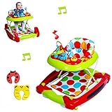 Red Kite Baby Go Round Twist Babywalker/Rocker (INCLUDES 2 DOOR STOPPERS) by Red Kite