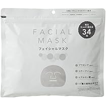 Amazon.co.jp: カインズ(CAINZ) フェイシャルマスク 34枚