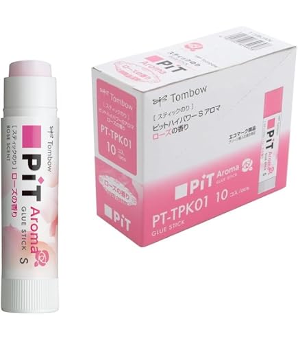 Amazon | トンボ鉛筆 スティックのり (香り付き) PiTハイパワー アロマ