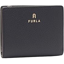 Amazon | [フルラ] 二つ折り財布 カメリア ミニ財布 ネイビー