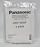 Panasonic Type U-14,Upright Paper Vacuum Bags,3PK