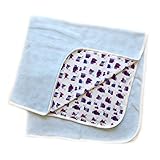 Little fellows(リトルフェローズ) スマイルコットン おくるみ 日本製 ブルー