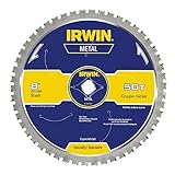 IRWIN Tools Metal-Cutting Circular Saw Blade, 8-inch, 50T (4935557) [並行輸入品]