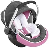 Hauck Zero Plus Select Baby Car Seat, Pink/Grey by Hauck