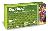 Aurelia Distinct Latex Glove, Powder Free, 9.4 Length, 5 mils Thick, X-Small (Pack of 100) by Aureli