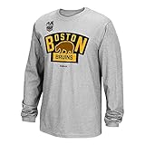 Boston Bruins NHL Youth 2016冬クラシックチームロゴ長袖Tシャツ – グレー M