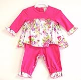 BABY NAY (ベビーネイ) ラッフル ロンパース Hanna Ruffled Romper SECRET GARDEN (12M) 【並行輸入】