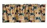 Oliver Tractorsとロゴウィンドウ飾り布、タン