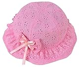 出産祝い　ギフト　ベビー　赤ちゃん　日よけ帽　キャップ　ハット　お姫様の帽子　紫外線　防止　蝶結び　可愛い　肌触り　柔らかい　通気　快適　3-12ヶ月