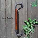 ハンドル、取手、ハンガーとして使える万能ハンドル。Wood Door Handle iapi912