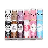 deboc Cute Cartoonポータブル旅行ステンレススチール食器箸フォークスプーンセットギフト(ボックスタイプランダム