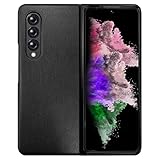 エレコム Galaxy Z Fold3 5G レザーケース オープン ネイビー PM-G216PLONV