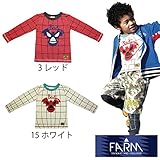 【SiShuNon/FARM】バッドマスクTシャツ ファーム バッド マスク Tシャツ 長袖 80 15 ホワイト