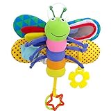 naovioベビーベッドハンギングおもちゃカラフルバタフライアクティビティおもちゃDevelopmental Sensory