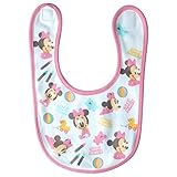 ディズニー ベビーミニー キャラクターベビービブ 約H28cm x W19cm AWDS3638