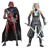 【Amazon.co.jp 限定】ハズブロ(HASBRO) スター・ウォーズ ブラックシリーズ アソーカ・タノ & HK-87 アサシン・ドロイド, アソーカ 6インチ サイズ アクションフィギュア, 2体セット, 対象年齢4才以上 F7013 正規品