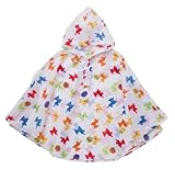 キーストーン RODY キッズポンチョ ホワイト 120CM ROPOWH12