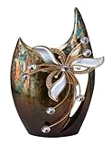 Ore International K-4254-V1 Florria Decorative Vase, 17-Inch by ORE