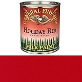 一般的な仕上げQHRミルクペイント休日、1クォート、レッド