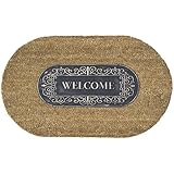 スパイス RUBBER COIR MAT OVAL WELCOME FBGY4140
