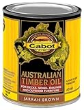 cabotstain 177445 Australian Timber Oil Penetrating式Jarrahブラウン、1クォート