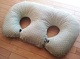 THE TWIN Z PILLOW- LIGHT GREEN -The Only 6 in 1 Twin Pillow Breastfeeding, Bottlefeeding, Tummy Time