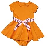 (ポロ ラルフローレン チルドレンズウェア)POLO RALPH LAUREN CHILDRENSWEAR ベビー 女の子 ドレス&ブルマー Ponte Dress & Bloomer オレンジ Or