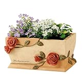 レッドローズプランター フラワーコンテナ 29×20cm