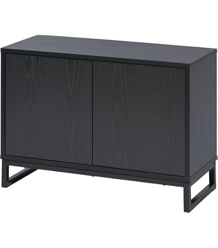 Amazon｜IKEA/イケア HAUGA/ハウガ：ハイキャビネット 扉2枚