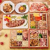 板前魂 肉三昧おせち 和洋風 ローストビーフ 豚角煮 ユッケ風 生ハム付 3人前 30品目