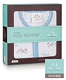 aden + anais (エイデンアンドアネイ) 【日本正規品】 モスリンコットン 厚手スリーパー liam the brave (S) - 1039