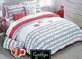 Cynthia Rowley Girls Twin Quilt -- Bubble Fish [並行輸入品]