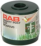 RAB Lighting MCAP2VG Mighty Post Cap for 2' Pipe, 2-3/8' OD x 2-3/4' Height, Verde Green [並行輸入品]