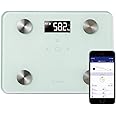 エレコム 体組成計 体重計 【体重/内臓脂肪レベル/体脂肪率/BMI/骨格筋率/骨量/基礎代謝】 100g単位 バックライト付き (専用アプリ対応 データ転送操作不要 Wi-Fi接続) 5人登録可能 コンパクトサイズ エクリア ホワイト EFSW02
