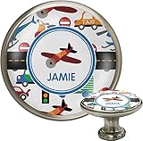 Transportationキャビネットノブ(シルバー) ( Personalized )