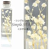 ハーバリウム 【 かすみ草 】 herbarium SIMPLE SERIES