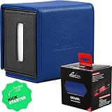 Quiver Time シタデルデッキブロック/カードデッキボックス 〜 に適 しマジック：ザ・ギャザリング、ポケモン、遊-戯-王! 〜 カスタムデッキボックスディバイダー 〜 保管と整理する カード、ダイス、トークンを (Citadel デッキケース, 青い)