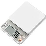 タニタ クッキングスケール キッチン はかり 料理 カロリー デジタル 2kg 0.5g単位 KJ-215 WH ごはんのカロリーがはかれる ホワイト