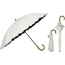 Wpc. 日傘UVO折りたたみ傘フリル ベージュ UVO2F-012親骨50cm 51ThsNwKw9L._AC_UL210_SR210,