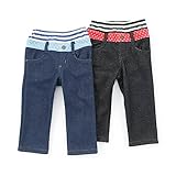 La Chiave(ラ キエーベ) 長丈パンツ (80～130cm) キムラタンの子供服 (53366x53566-164) インディゴブルー 95