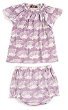 Milkbarn PeasantドレスBloomerセット(ラベンダーHedgehog ) カラー: パープル