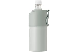 アトラス ペットボトルホルダー 水筒 保冷 ペットボトルクーラー 500ml 650ml 真空断熱 折りたたみ ハンドル 取っ手付き ボトルインボトル アイスグリーン ABIB-EIG