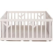 Amazon.co.jp: iFam ベビーサークル バーチ ドア付き8枚セット バーチ 