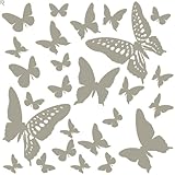 マイサ ハル インテリアステッカー バタフライ2 ラージサイズ ファーバッファロー